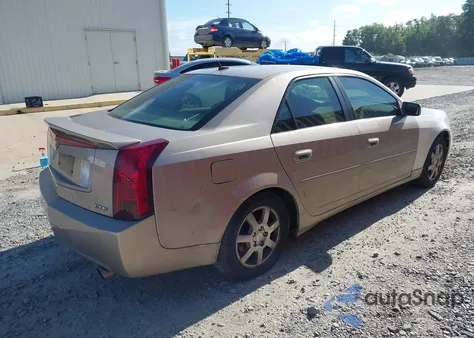2005 Cadillac Cts Standard из США, поврежденный, VIN 1G6DP567150237136